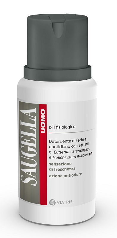 SAUGELLA UOMO PH FISIOLOGICO DETERGENTE MASCHILE 200 ML - Farmacia Mastrangelo 