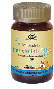 PESCIOLINI DHA 90 PERLE MASTICABILI - Farmacia Mastrangelo 