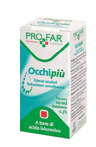 OCCHIPIU' GOCCE UMETTANTI 1 FLACONE DA 10 ML PROFAR - Farmacia Mastrangelo 