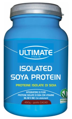 ULTIMATE ISOLATED SOYA PROTEIN CACAO 750 G - Farmacia Mastrangelo 