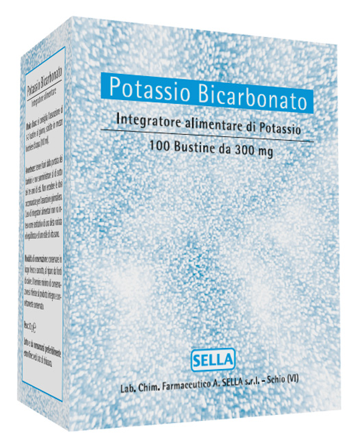 POTASSIO BICARBONATO POLVERE 100 BUSTINE - Farmacia Mastrangelo 