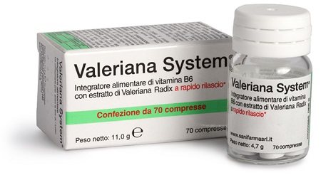 VALERIANA SYSTEM 70 COMPRESSE - Farmacia Mastrangelo 