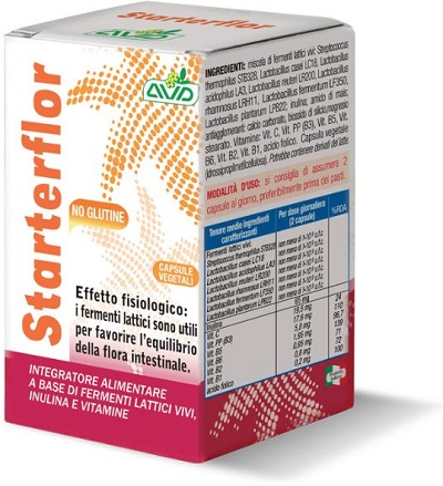 STARTERFLOR 25 CAPSULE - Farmacia Mastrangelo 