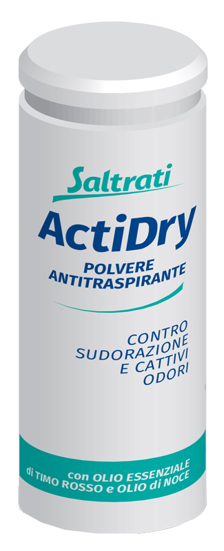 SALTRATI ACTIDRY POLVERE ANTITRASPIRANTE 75 G - Farmacia Mastrangelo 