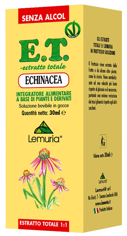 ET ESTRATTO TOTALE ECHINACEA 30 ML SENZA ALCOL - Farmacia Mastrangelo 