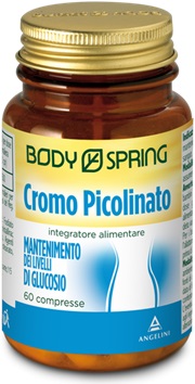 BODY SPRING CROMO PICOLINATO 60 COMPRESSE - Farmacia Mastrangelo 