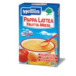 MELLIN PAPPA LATTE FRUTTA 250 G NUOVO FORMATO - Farmacia Mastrangelo 