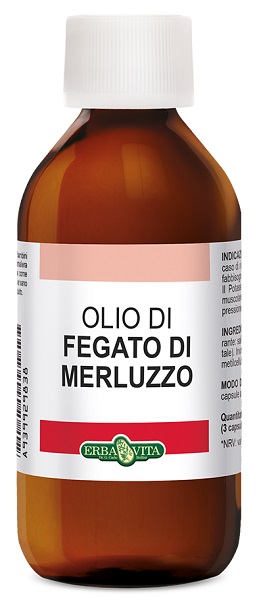 OLIO FEGATO MERLUZZO 100 ML - Farmacia Mastrangelo 