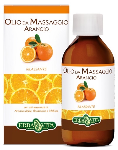 ARANCIO OLIO MASSAGGIO 250 ML - Farmacia Mastrangelo 
