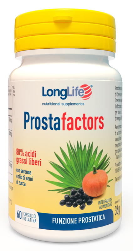 LONGLIFE PROSTAFACTORS 60 CAPSULE - Farmacia Mastrangelo 