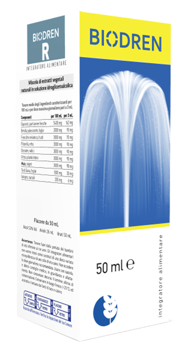 BIODREN R SOLUZIONE IDROALCOLICA 50 ML - Farmacia Mastrangelo 