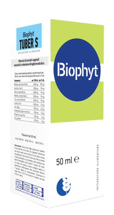 BIOPHYT TUBER S 50 ML SOLUZIONE IDROALCOLICA - Farmacia Mastrangelo 