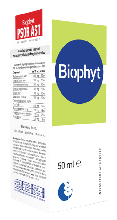 BIOPHYT PSOR AST 50 ML SOLUZIONE IDROALCOLICA - Farmacia Mastrangelo 