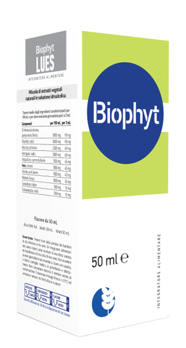 BIOPHYT LUES 50 ML SOLUZIONE IDROALCOLICA - Farmacia Mastrangelo 