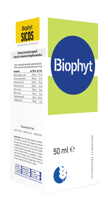 BIOPHYT SICOS 50 ML SOLUZIONE IDROALCOLICA - Farmacia Mastrangelo 