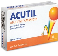 ACUTIL MULTIVITAMINICO 30 COMPRESSE - Farmacia Mastrangelo 