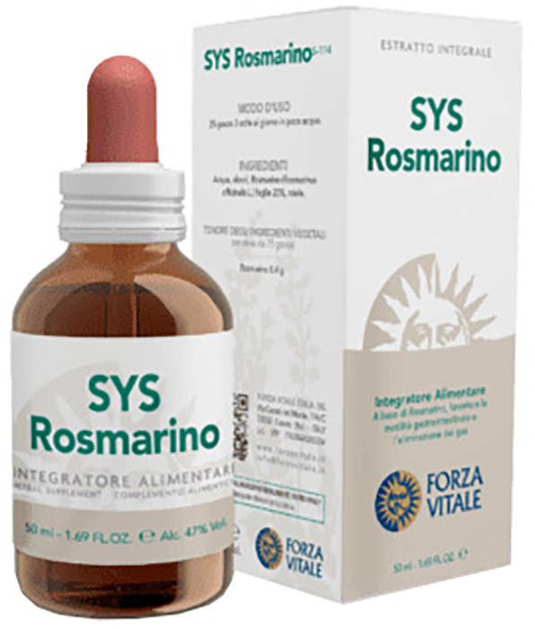 SYS ROSMARINO GOCCE 50 ML - Farmacia Mastrangelo 