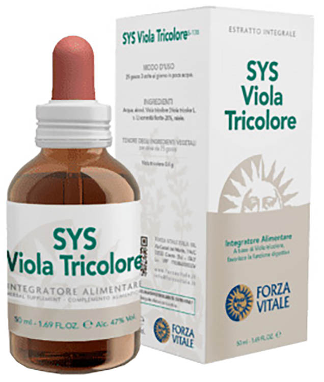 SYS VIOLA TRICOLORE GOCCE 50 ML - Farmacia Mastrangelo 