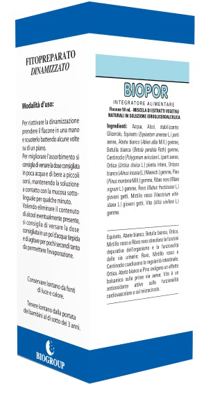 BIOPOR 50 ML SOLUZIONE IDROALCOLICA - Farmacia Mastrangelo 