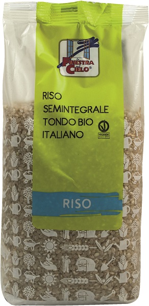 FSC RISO SEMINTEGRALE TONDO BIO 1000 G - Farmacia Mastrangelo 