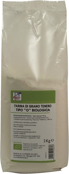 FSC FARINA DI GRANO TENERO TIPO 0 BIO 1 KG - Farmacia Mastrangelo 