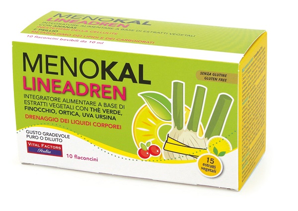 MENOKAL LINEADREN 10 FLACONCINI 10 ML - Farmacia Mastrangelo 