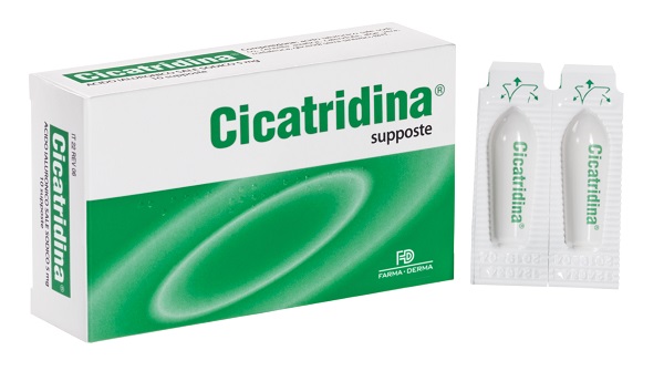 CICATRIDINA SUPPOSTE 10 PEZZI - Farmacia Mastrangelo 