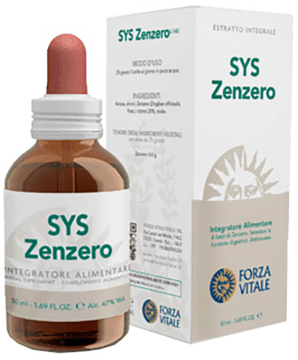 SYS ZENZERO GOCCE 50 ML - Farmacia Mastrangelo 