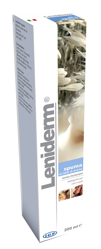 LENIDERM SPUMA DETERGENTE 200 ML - Farmacia Mastrangelo 