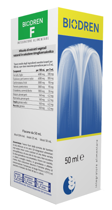BIODREN F 50 ML SOLUZIONE IDROALCOLICA - Farmacia Mastrangelo 