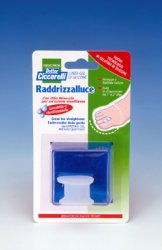 RADDRIZZA ALLUCE IN GEL DI SILICONE BIANCO SEMITRASPARENTE SAGOMATA PER PROTEGGERE E RIALLINEARE L'ALLUCE EVITANDO LO SFREGAMENTO FRA IL PRIMO E IL SECONDO DITO IGIENEPIEDE 1 PEZZO - Farmacia Mastrangelo 