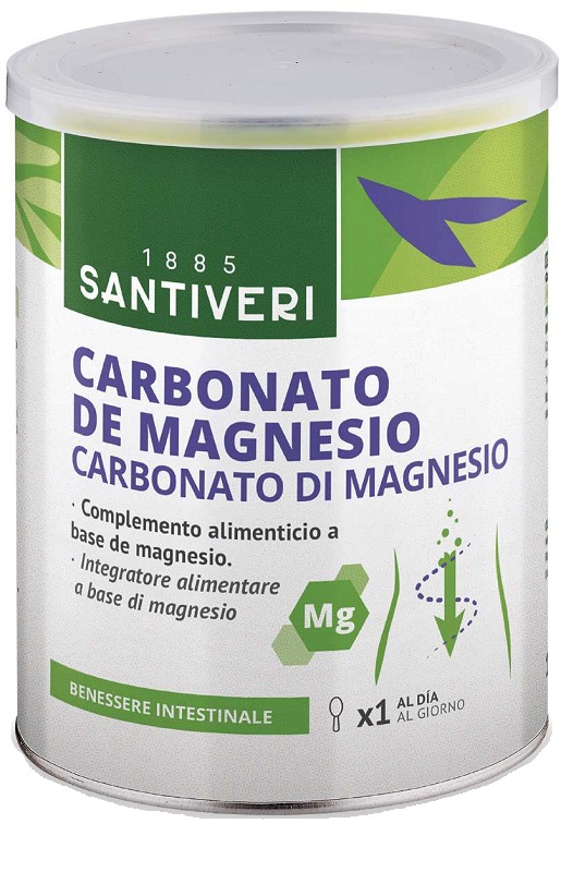 CARBONATO MAGNESIO 110 G SANTIVERI - Farmacia Mastrangelo 