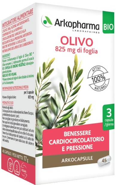 ARKO CAPSULE OLIVO BIO 45 CAPSULE - Farmacia Mastrangelo 