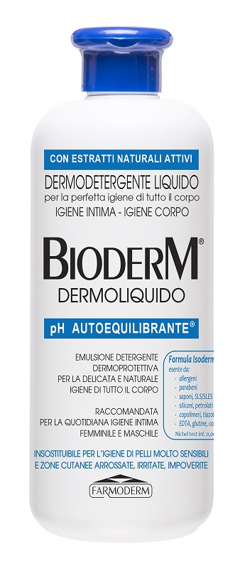 BIODERM DERMOLIQUIDO PH AUTOEQUILIBRANTE 500 ML - Farmacia Mastrangelo 