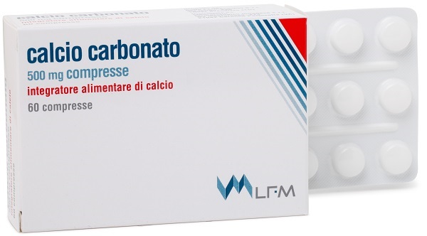 CALCIO CARBONATO 60 COMPRESSE - Farmacia Mastrangelo 