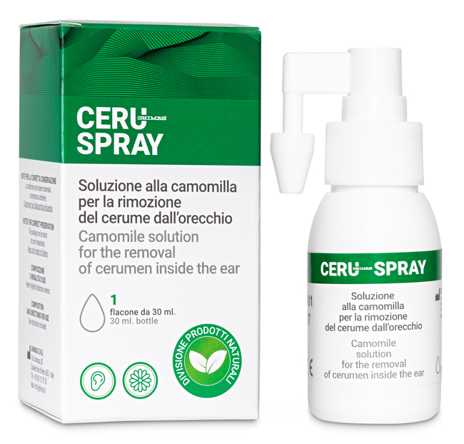 EMOLLIENTI CERUME CERU SPRAY 30ML - Farmacia Mastrangelo 