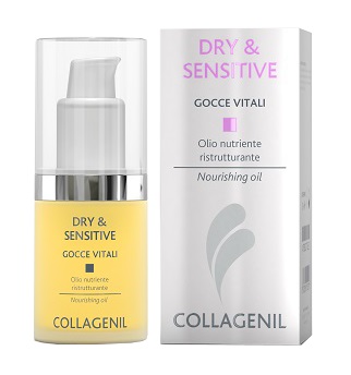 COLLAGENIL DRY & SENSITIVE GOCCE VITALI 30 ML - Farmacia Mastrangelo 
