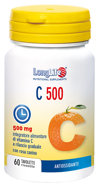 LONGLIFE C 500 T/R 60 TAVOLETTE - Farmacia Mastrangelo 