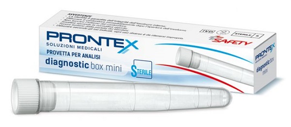 PRONTEX DIAGNOSTIC BOX MINI CONTENITORE PER URINA - Farmacia Mastrangelo 