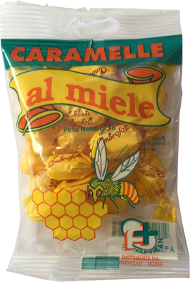 CARAMELLE MIELE 70 G - Farmacia Mastrangelo 