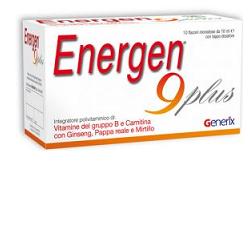 ENERGEN 9 PLUS 10 FLACONCINI 10 ML - Farmacia Mastrangelo 