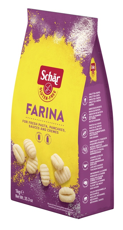 SCHAR FARINA PER PASTA FRESCA PANCAKES SALSE E CREME 1 KG - Farmacia Mastrangelo 