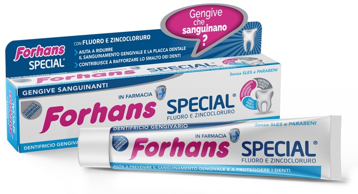 FORHANS DENTIFRICIO SPECIAL 75 ML - Farmacia Mastrangelo 