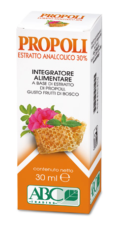 PROPOLI ANALCOLICO 30% 30 ML - Farmacia Mastrangelo 