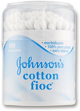 JOHNSONS BABY COTTON FIOC 100 PEZZI - Farmacia Mastrangelo 