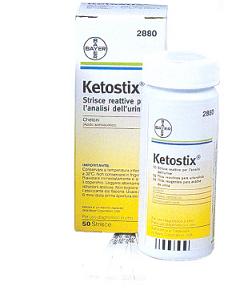 STRISCE MISURAZIONE CHETONURIA KETOSTIX 50 PEZZI - Farmacia Mastrangelo 