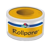CEROTTO IN ROCCHETTO MASTER-AID ROLLPORE TESSUTO NON TESSUTO 5X2,5 - Farmacia Mastrangelo 