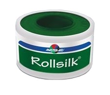 CEROTTO IN ROCCHETTO MASTER-AID ROLLSILK SETA 5X5 - Farmacia Mastrangelo 