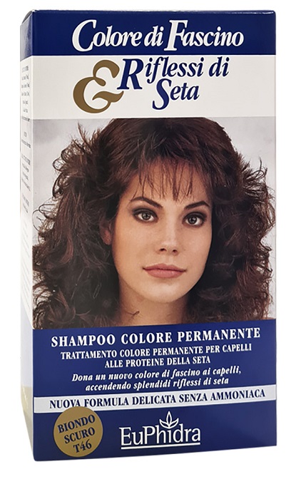EUPHIDRA COLORE DI FASCINO & RIFLESSI DI SETA SHAMPOO COLORE PERMANENTE 46 BIONDO SCURO 120 ML - Farmacia Mastrangelo 