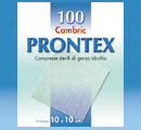GARZA PRONTEX CAMBRIC 10X10CM 100 PEZZI - Farmacia Mastrangelo 